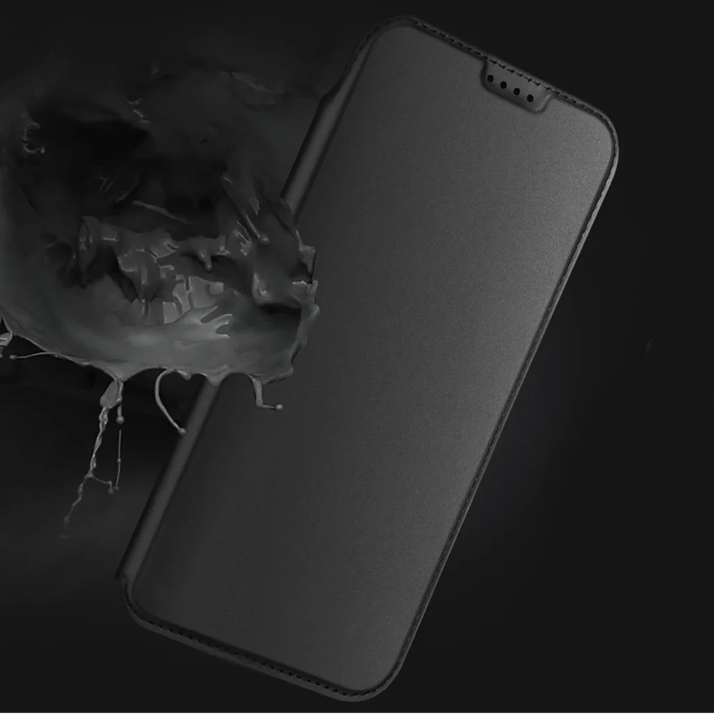 Dux Ducis Skin Pro iPhone 17 Case with Flip and Card Slot - Blackeng
