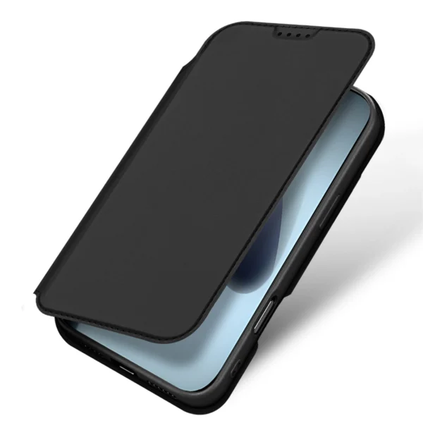 Dux Ducis Skin Pro Case for iPhone 17 Pro with Flip and Card Slot - Blackeng
