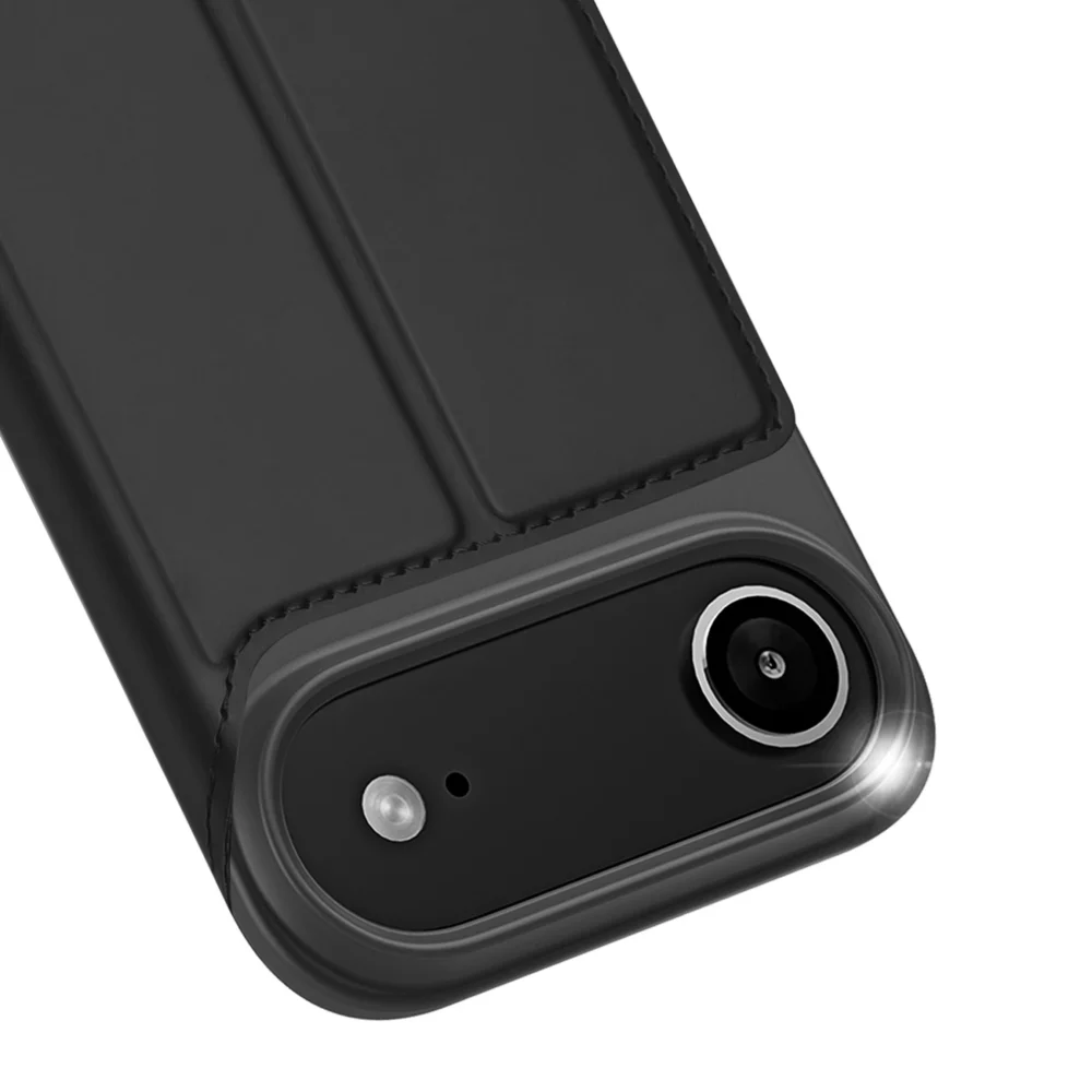 Dux Ducis Skin Pro Case for iPhone 17 Air with Flip and Card Slot - Blackeng
