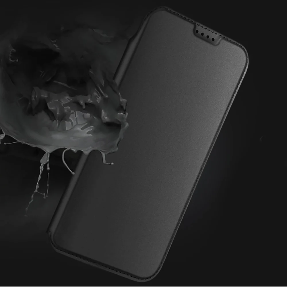 Dux Ducis Skin Pro Case for iPhone 17 Air with Flip and Card Slot - Blackeng