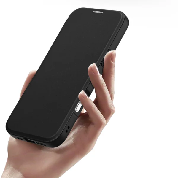 Dux Ducis Skin X Pro iPhone 17 Case with Wallet, MagSafe Compatible - Blackeng