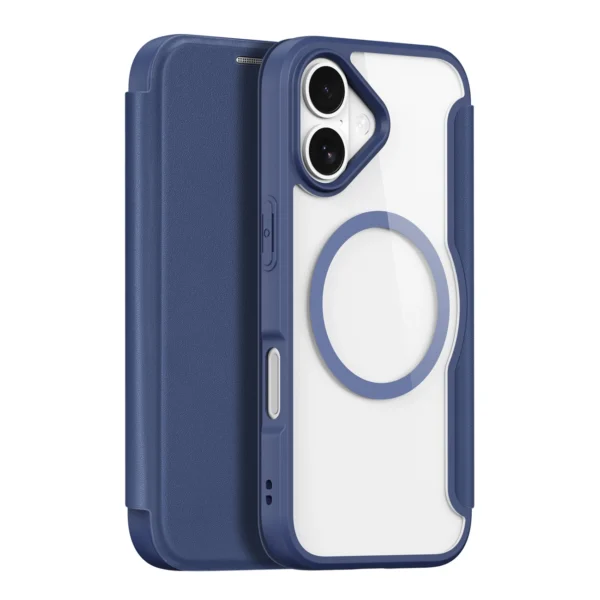 Dux Ducis Skin X Pro iPhone 17 Case with Wallet, MagSafe Compatible - Blueeng