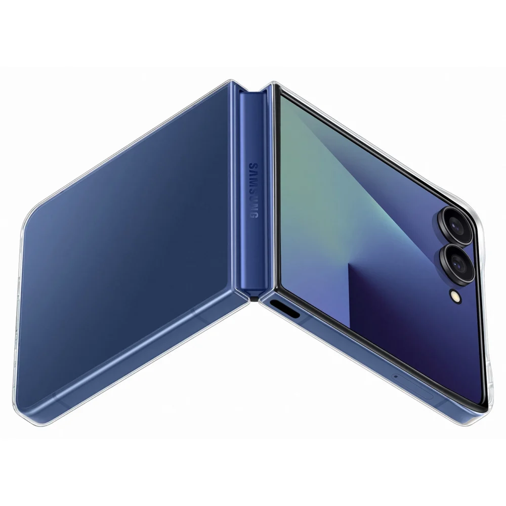 Etui Samsung Clear Case na Samsung Galaxy Z Flip7 - przezroczystepol
