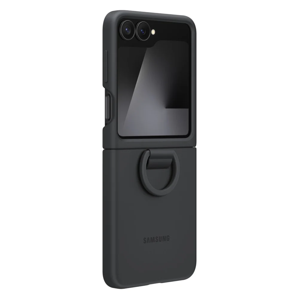 Samsung Silicone Case for Samsung Galaxy Z Flip7 FE - Blackeng