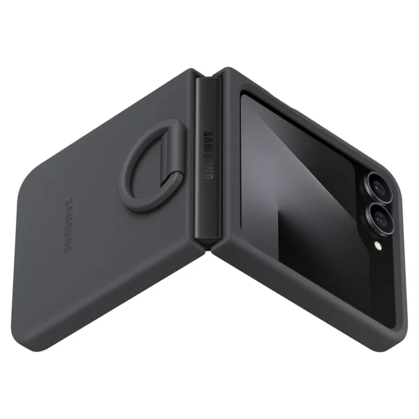 Samsung Silicone Case for Samsung Galaxy Z Flip7 FE - Blackeng