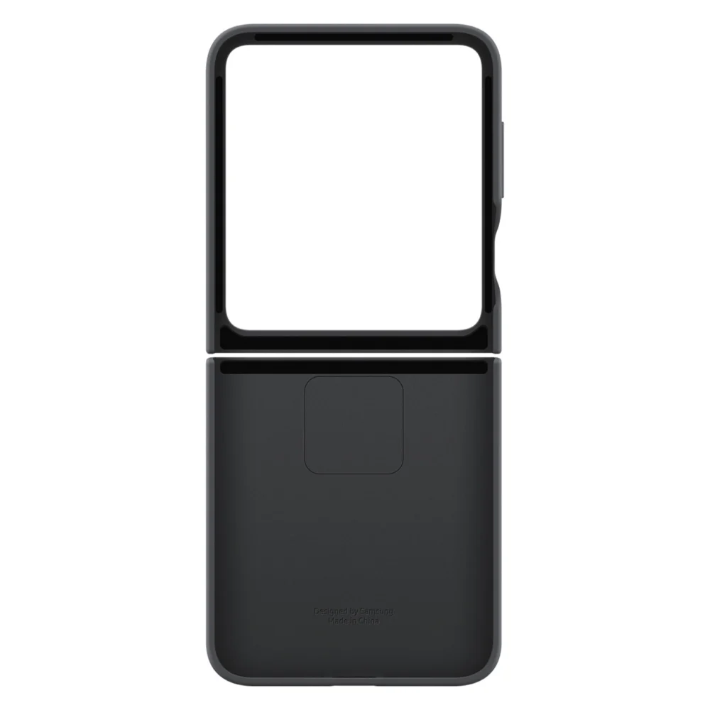 Samsung Silicone Case for Samsung Galaxy Z Flip7 FE - Blackeng
