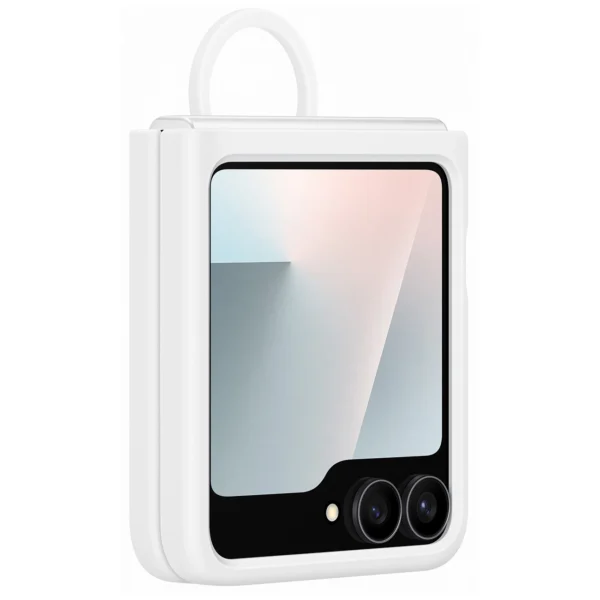 Samsung Silicone Case for Samsung Galaxy Z Flip7 FE - Whiteeng