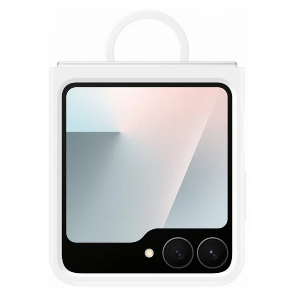 Samsung Silicone Case for Samsung Galaxy Z Flip7 FE - Whiteeng