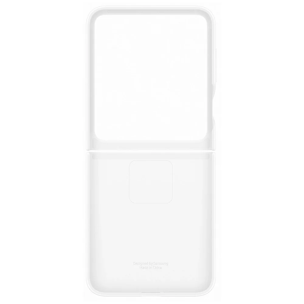Samsung Silicone Case for Samsung Galaxy Z Flip7 FE - Whiteeng