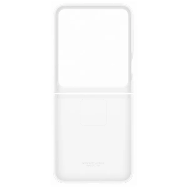 Samsung Silicone Case for Samsung Galaxy Z Flip7 FE - Whiteeng