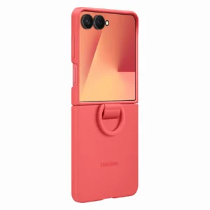 Etui silikonowe Samsung Ring Case na Samsung Galaxy Z Flip7 - czerwonepol