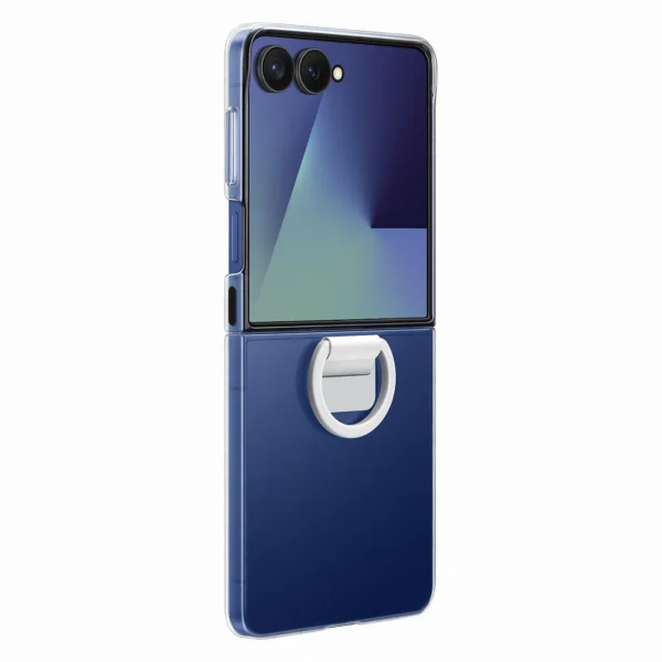 Etui Samsung Ring Case na Samsung Galaxy Z Flip7 - przezroczystepol