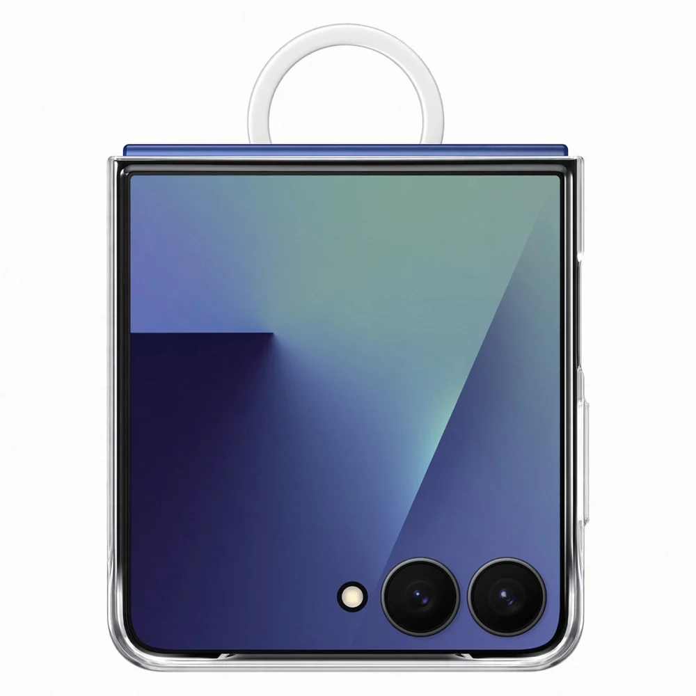Etui Samsung Ring Case na Samsung Galaxy Z Flip7 - przezroczystepol