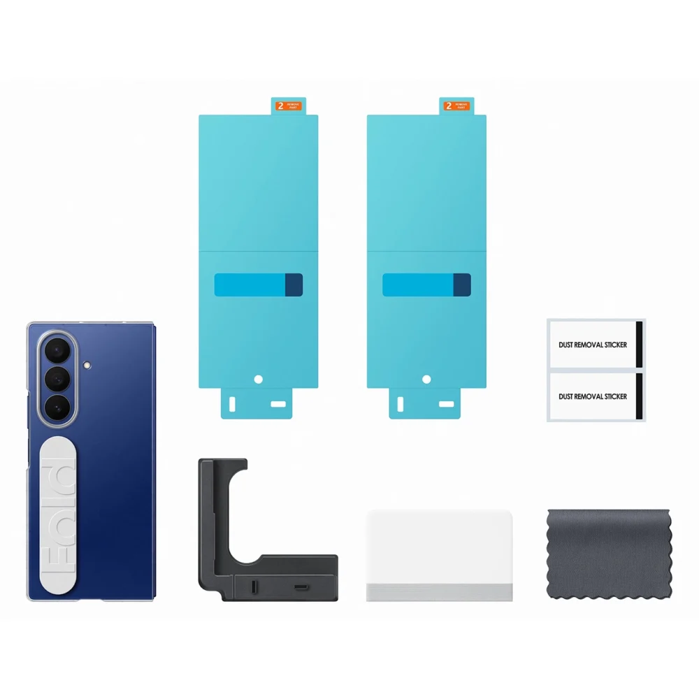 Etui Samsung Clear Grip Case na Samsung Galaxy Z Fold7 - przezroczystepol