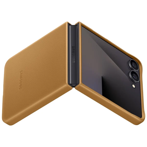 Etui Samsung Kindsuit na Samsung Galaxy Z Flip7 - brązowepol