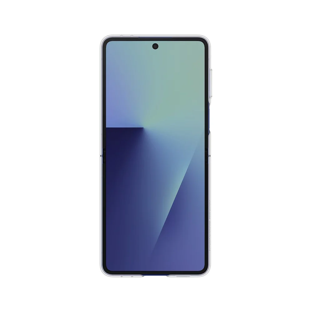Etui Samsung Flipsuit na Samsung Galaxy Z Flip7 z wymienną płytką - przezroczystepol