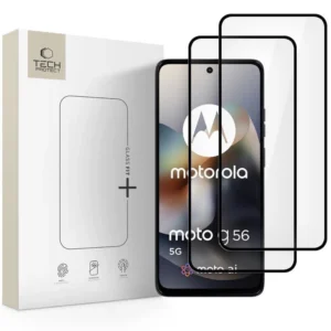 Tech-Protect Glass Fit+ 2-pack tempered glass for Motorola Moto G56 5G - blackeng