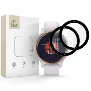 Tech-Protect Glass Flex+ 2-pack hybrid glass for Garmin Venu 2S - blackeng