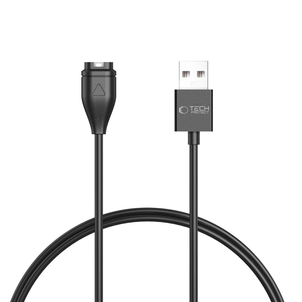 Tech-Protect MC04 UltraBoost USB-A Cable for Garmin Watch 1m - Blackeng