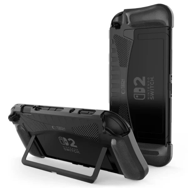 Tech-Protect TPUCarbon Case for Nintendo Switch 2 - Blackeng