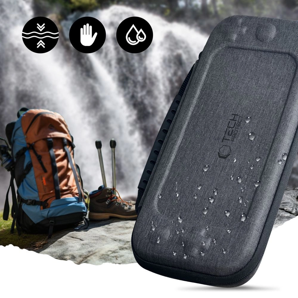 Tech-Protect Hardpouch case for Nintendo Switch 2 - grayeng
