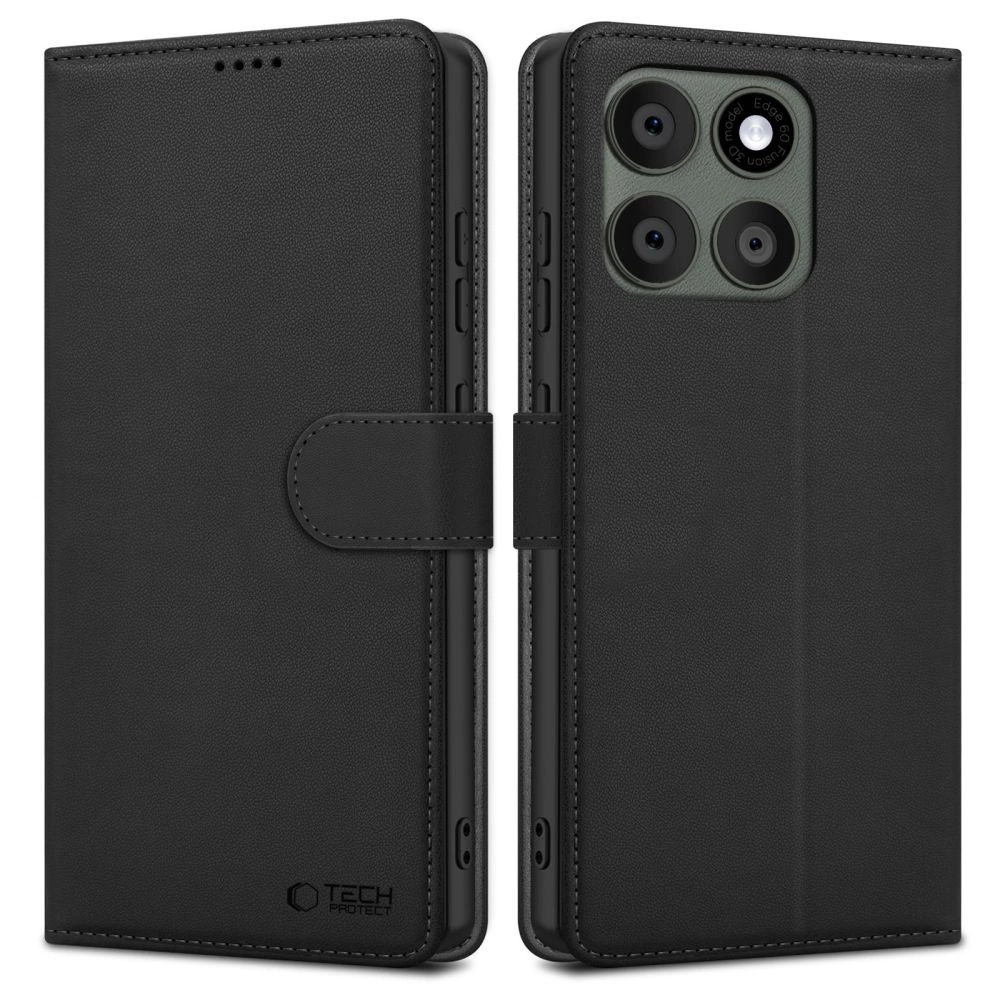Tech-Protect Wallet Case for Motorola Edge 60 Pro - Blackeng