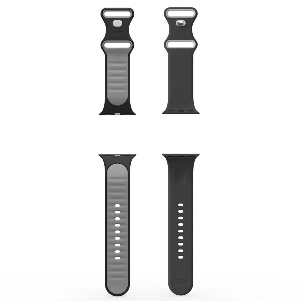Spigen Nano Pop Strap for Apple Watch 40/41/42 mm - Black and Grayeng