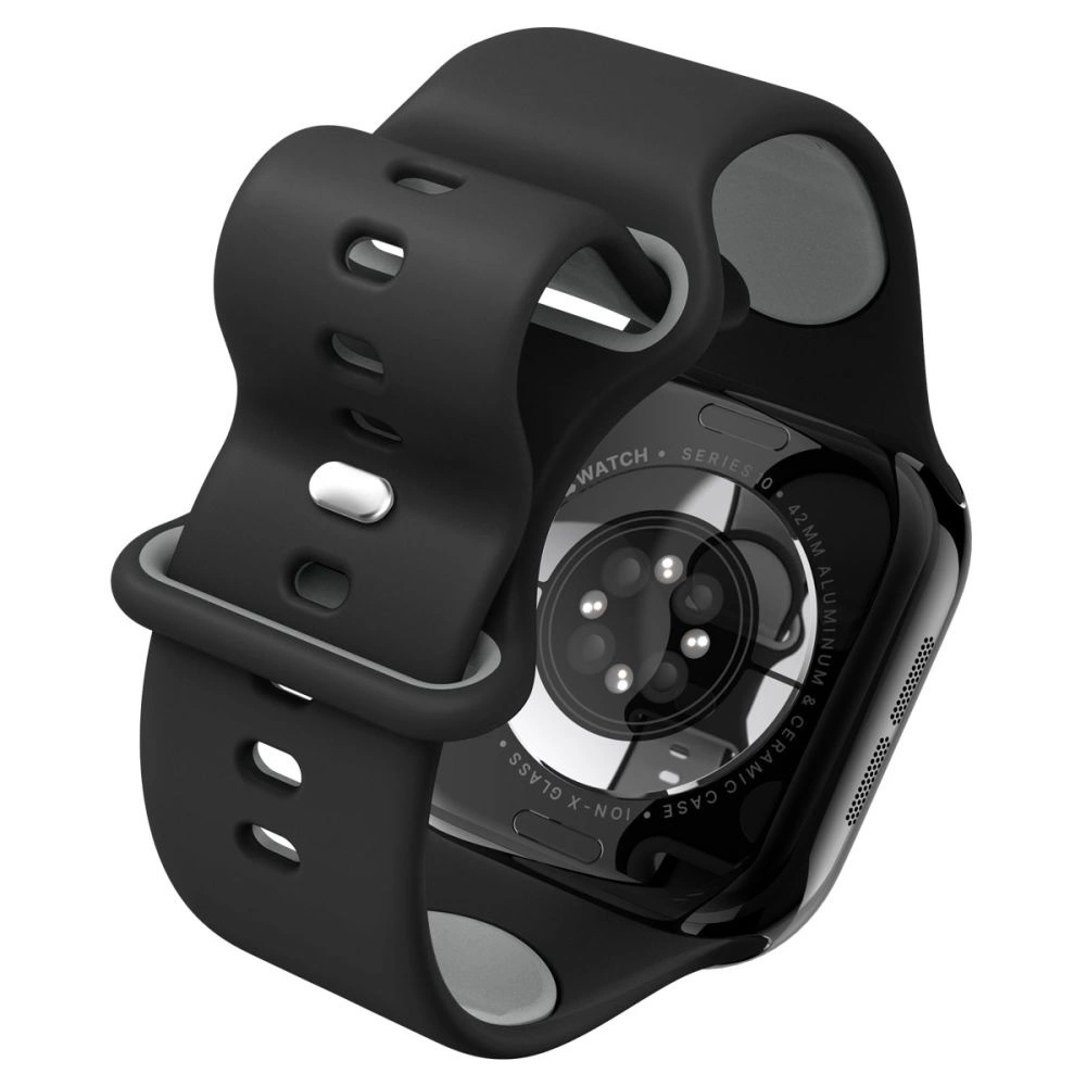 Spigen Nano Pop Strap for Apple Watch 40/41/42 mm - Black and Grayeng