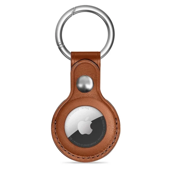 Tech-Protect NaturalFit Case for Apple AirTag 1/2 - Browneng