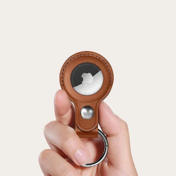Tech-Protect NaturalFit Case for Apple AirTag 1/2 - Browneng