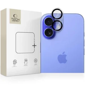 Tech-Protect Cam Fit+ Camera Cover for iPhone 16 / 16 Plus - Transparenteng