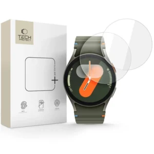 Tech-Protect Glass Fit+ 2-pack tempered glass for Samsung Galaxy Watch 40 / 41 / 42 / 43 / 44 mm - transparenteng