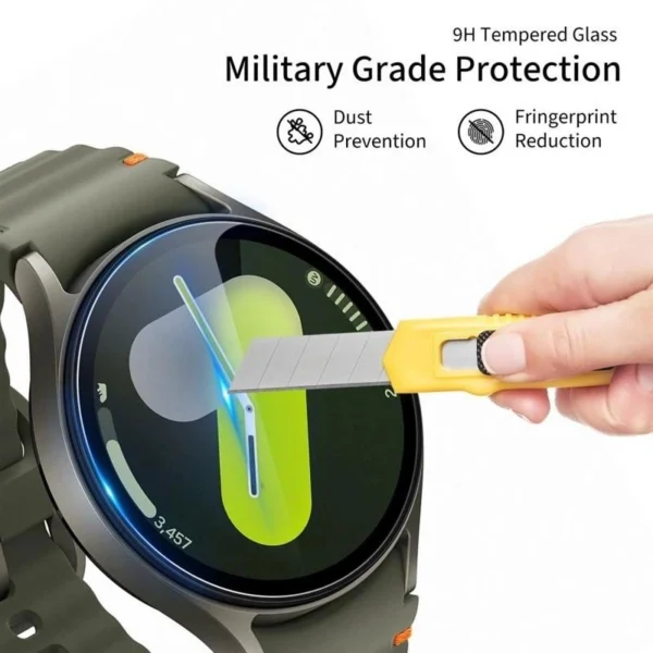 Tech-Protect Glass Fit+ 2-pack tempered glass for Samsung Galaxy Watch 40 / 41 / 42 / 43 / 44 mm - transparenteng