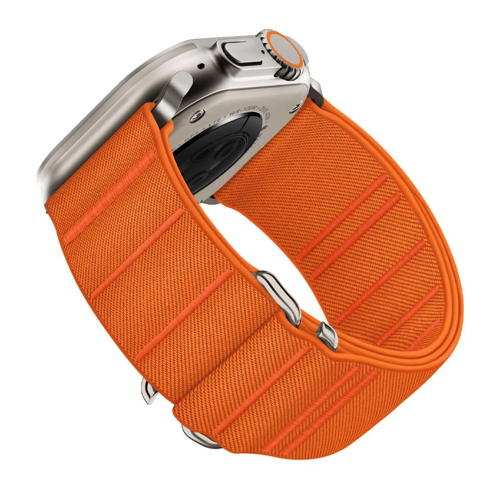 Tech-Protect Nylon Strap for Apple Watch 44 / 45 / 46 / 49 mm - Orangeeng