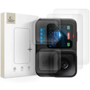 Tech-Protect Glass Fit+ 2-pack tempered glass for GoPro Hero 9 / 10 / 11 / 12 - transparenteng