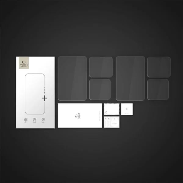 Tech-Protect Glass Fit+ 2-pack tempered glass for GoPro Hero 9 / 10 / 11 / 12 - transparenteng