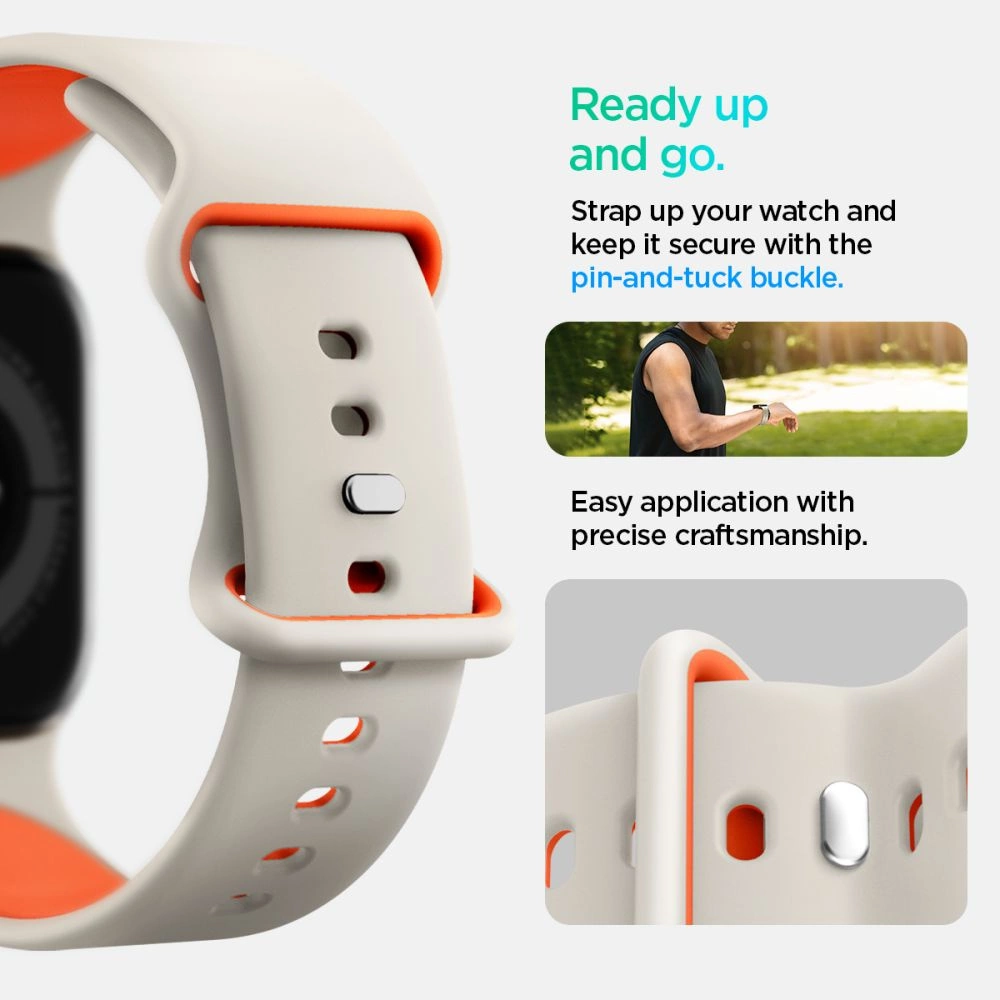 Spigen Nano Pop Strap for Apple Watch 40/41/42 mm - Beigeeng