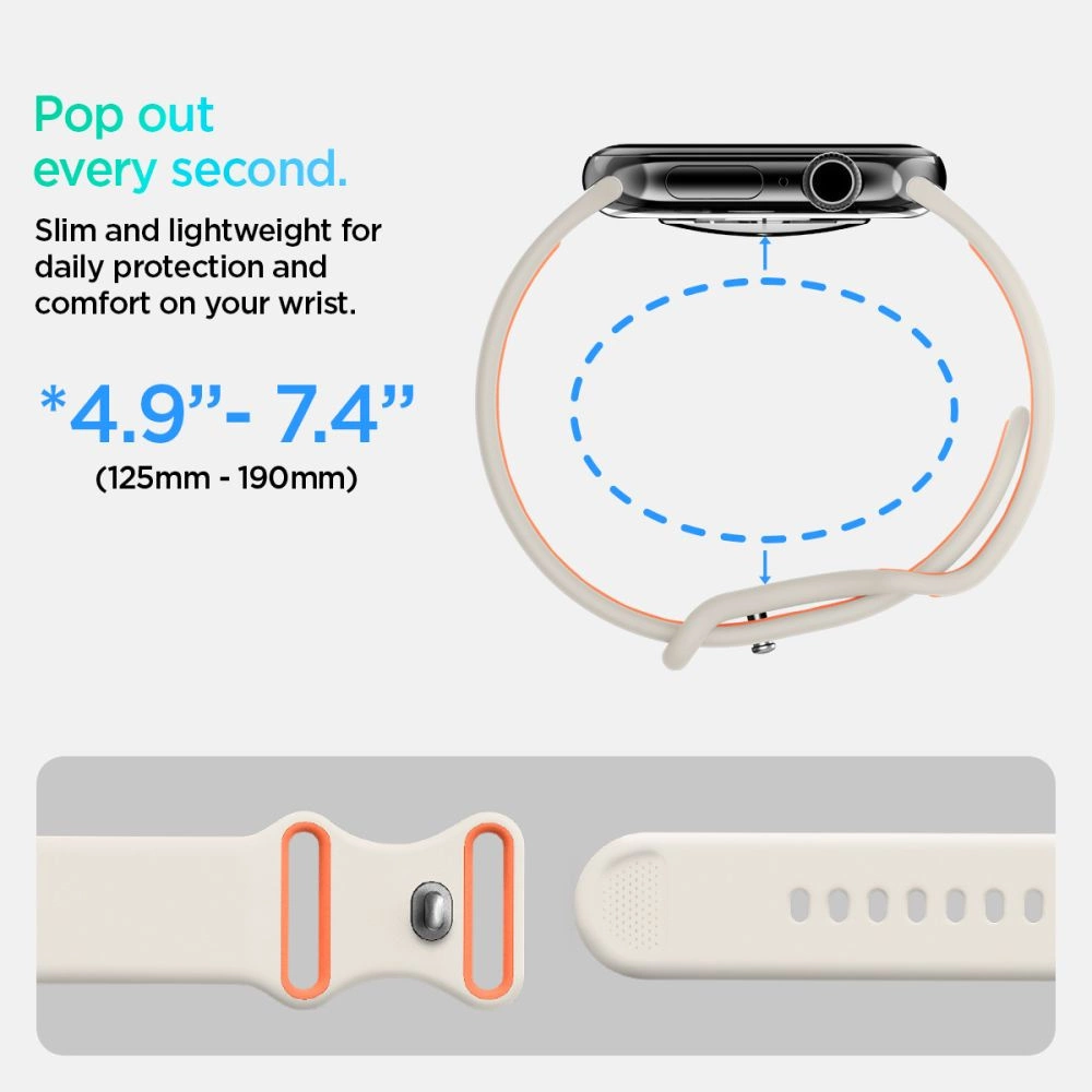 Spigen Nano Pop Strap for Apple Watch 40/41/42 mm - Beigeeng