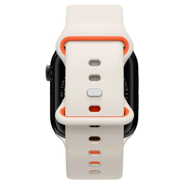 Spigen Nano Pop Strap for Apple Watch 44/45/46/49 mm - Beige-Orangeeng