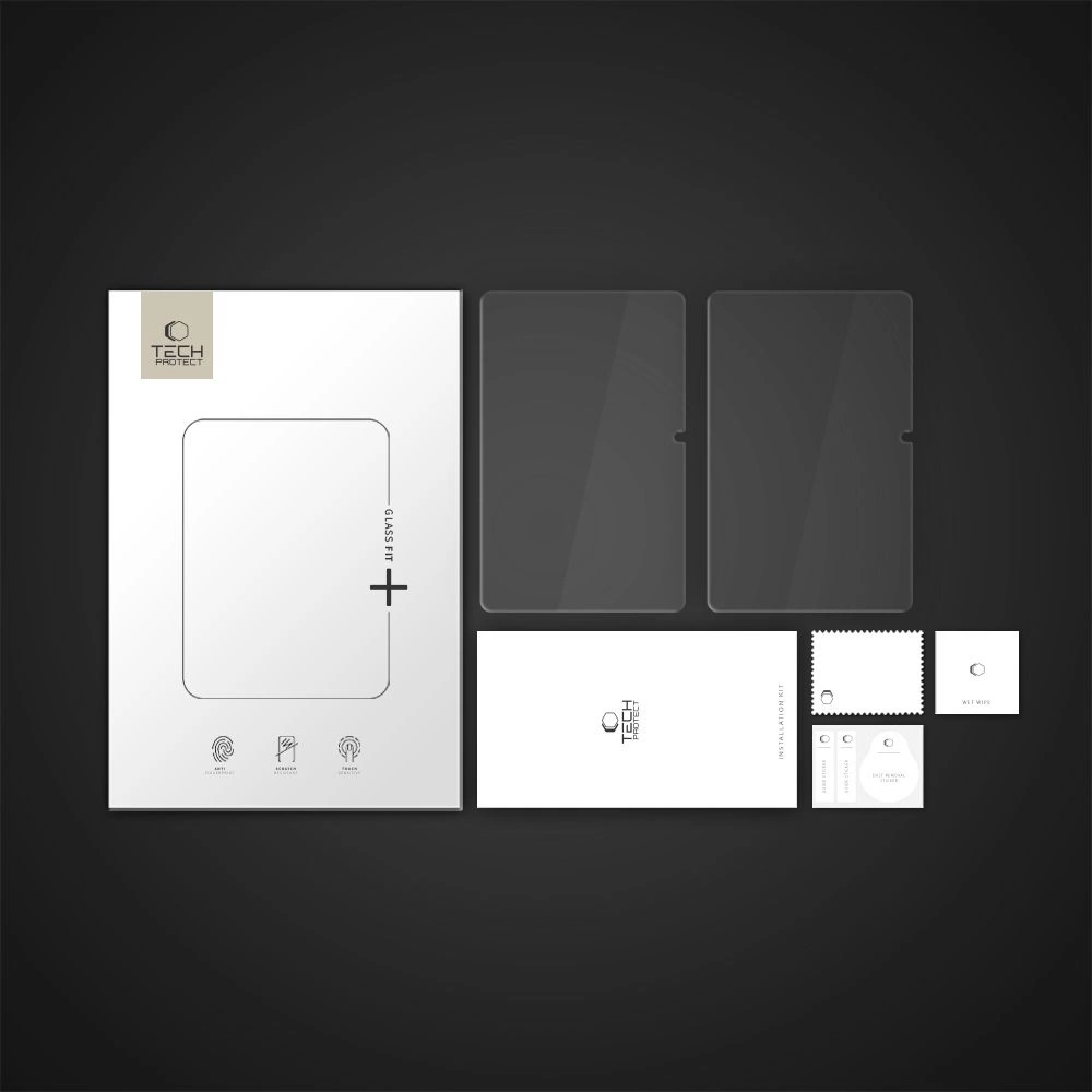 Tech-Protect Glass Fit+ 2-pack tempered glass for Xiaomi Redmi Pad 2 11.0 / SE 11.0 - transparenteng
