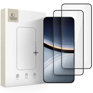 Tech-Protect Glass Fit+ 2-pack tempered glass for Xiaomi Poco F7 5G - blackeng