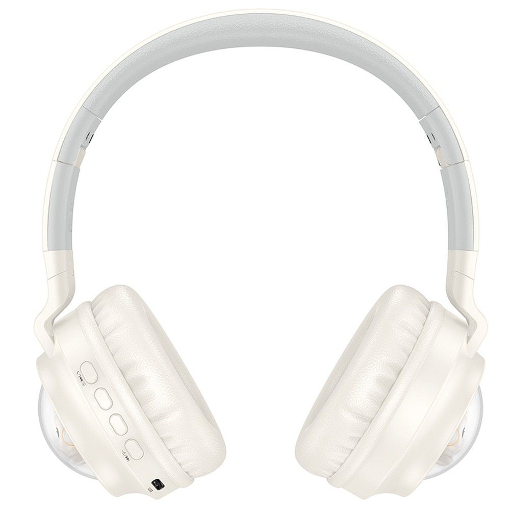 HOCO wireless headphones bluetooth W50 milky white