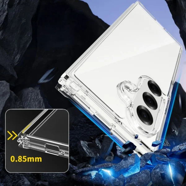 Tech-Protect FlexAir Hybrid Case for Samsung Galaxy Z Fold 7 - Transparenteng