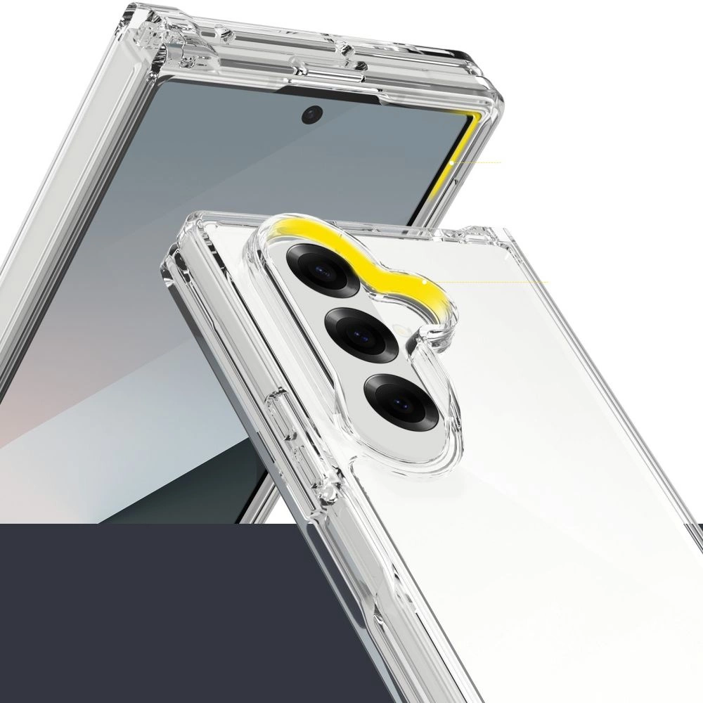 Tech-Protect FlexAir Hybrid Case for Samsung Galaxy Z Fold 7 - Transparenteng