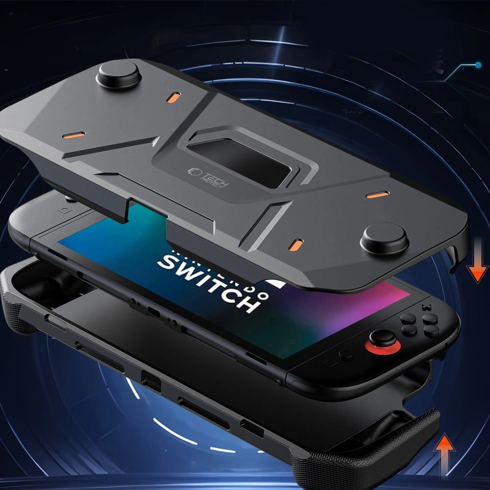 Tech-Protect Carbonox Case for Nintendo Switch 2 - Blackeng