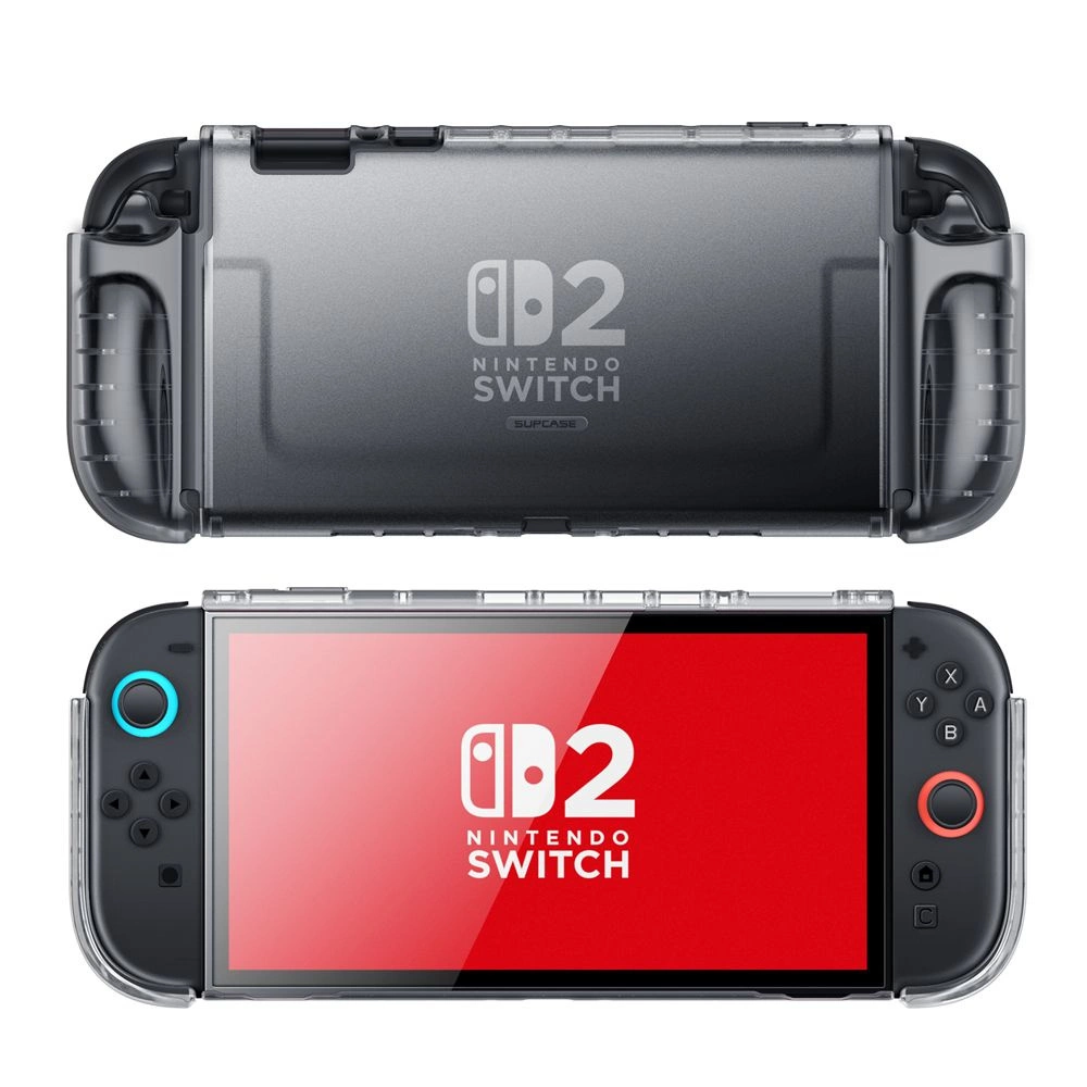 Supcase Crystal Case for Nintendo Switch 2 - Transparent Blackeng
