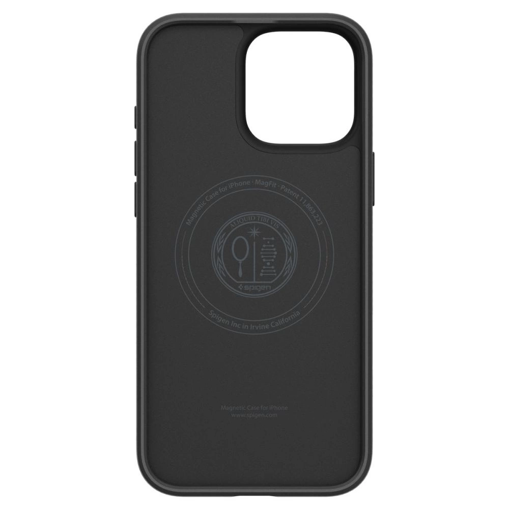 Spigen Liquid Air "T" MagSafe case for iPhone 16 Pro - matte blackeng
