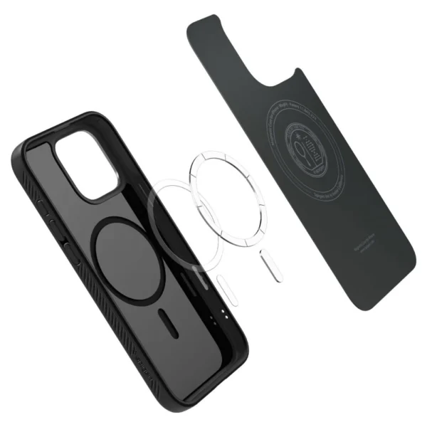 Spigen Liquid Air "T" MagSafe case for iPhone 16 Pro - matte blackeng