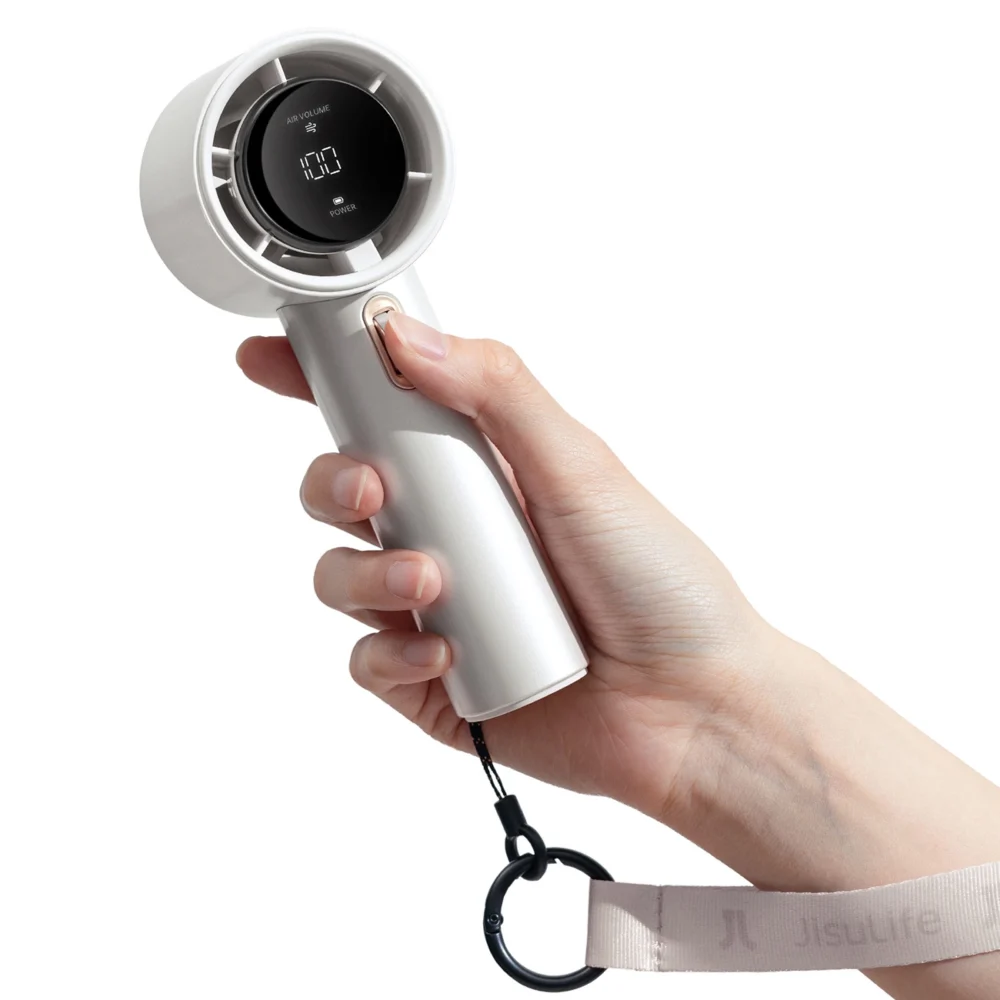 Jisulife Handheld Fan Pro1 FA53 (ABS) Portable USB Fan - Whiteeng