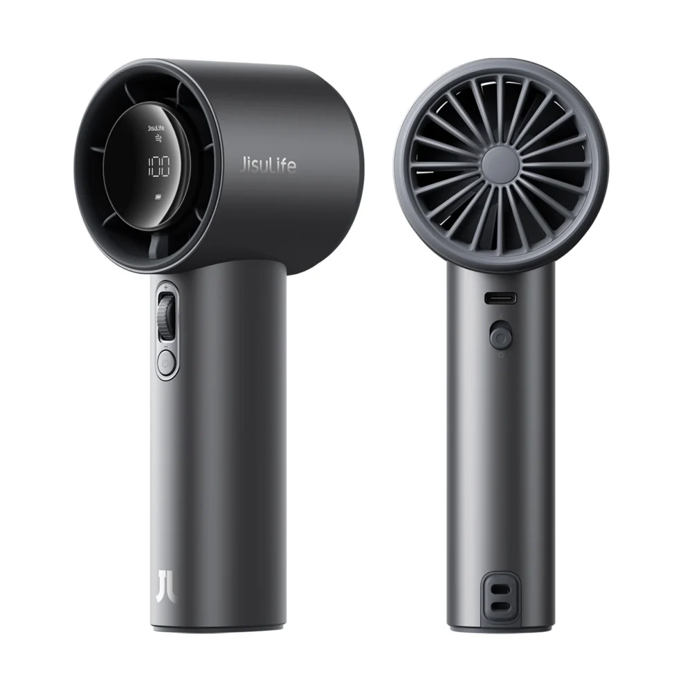 Jisulife Handheld Fan Pro1 S FA53PRO Portable USB Fan - Dark Grayeng